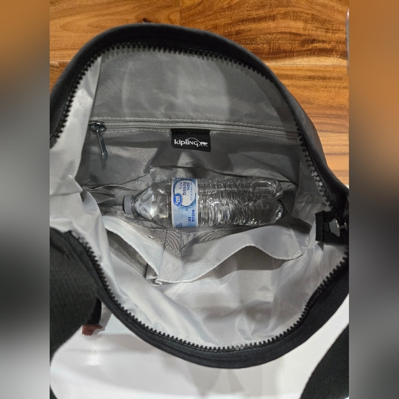 KIPLING BAG CROSSBODY & SHOULDER BLACK COLOR NEW MEDIUM PURSE BELAMMIE - Picture 14 of 17